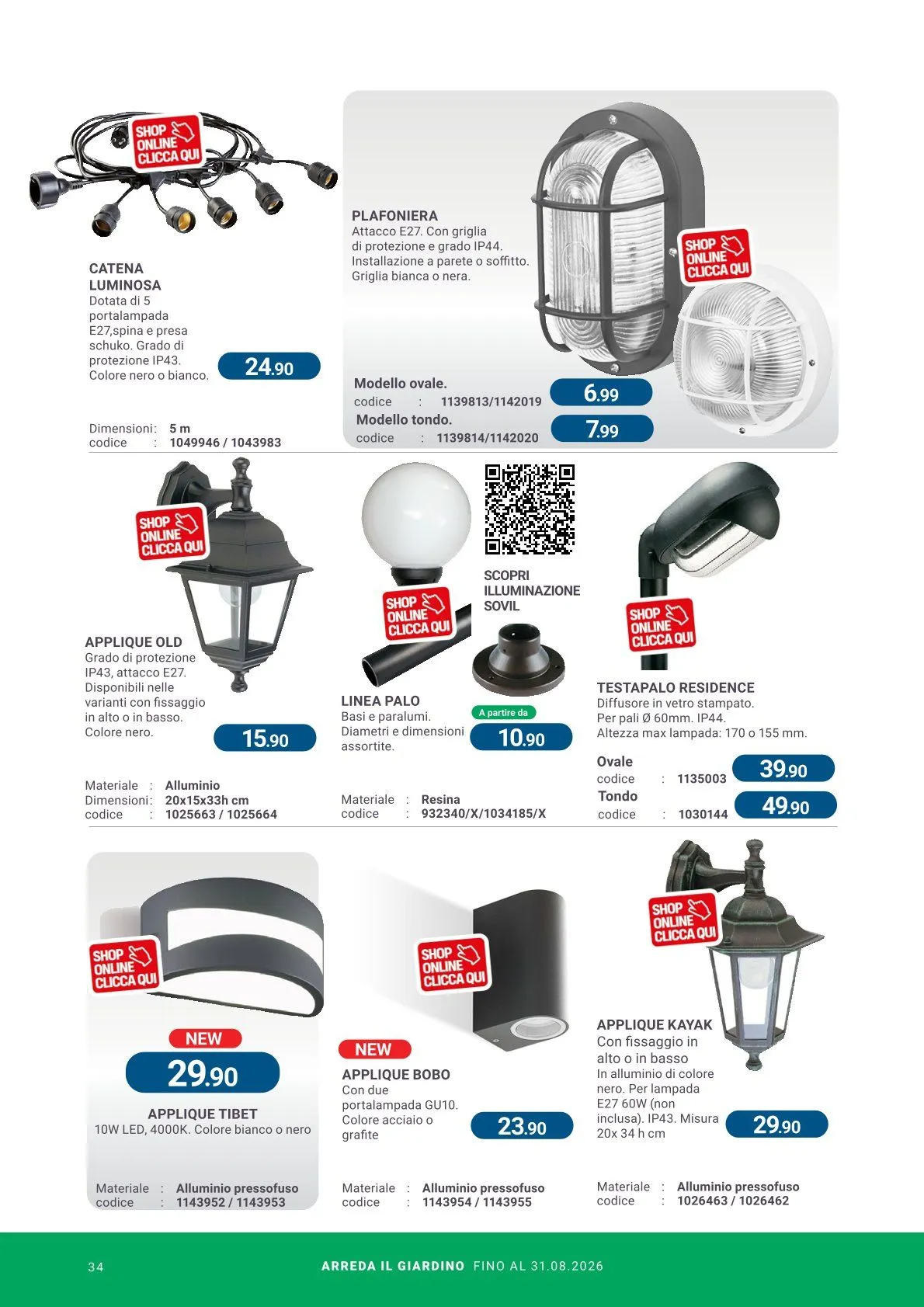  Volantini Cfadda da 8 aprile a 31 agosto di 2026 - Pagina del volantino 34