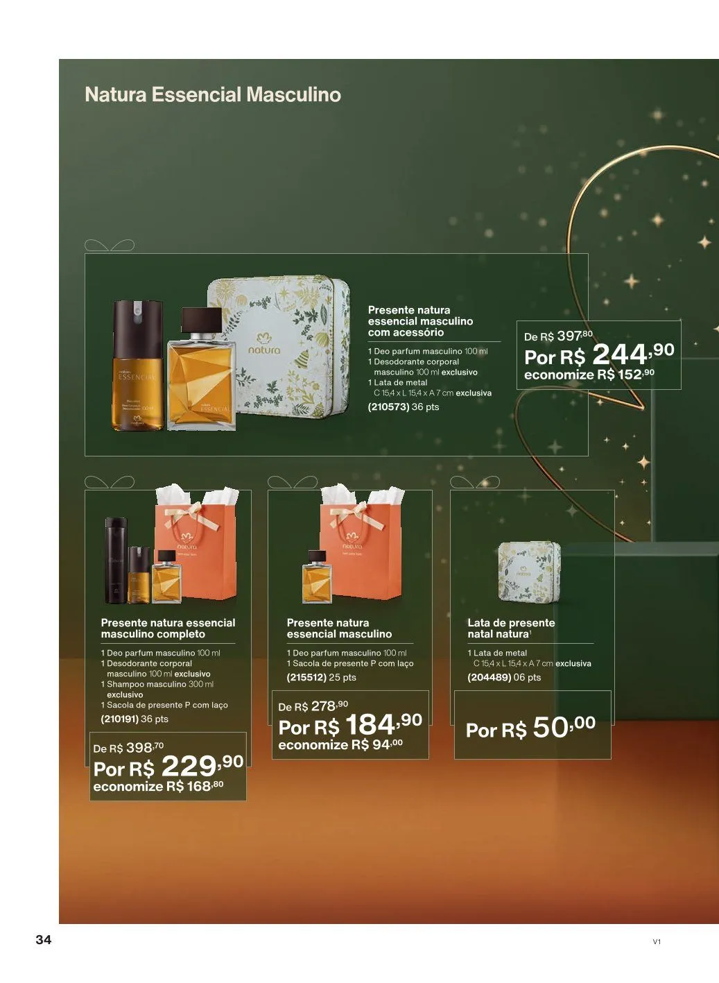 Encarte de Natura Ofertas 1 de outubro até 31 de outubro 2025 - Pagina 34