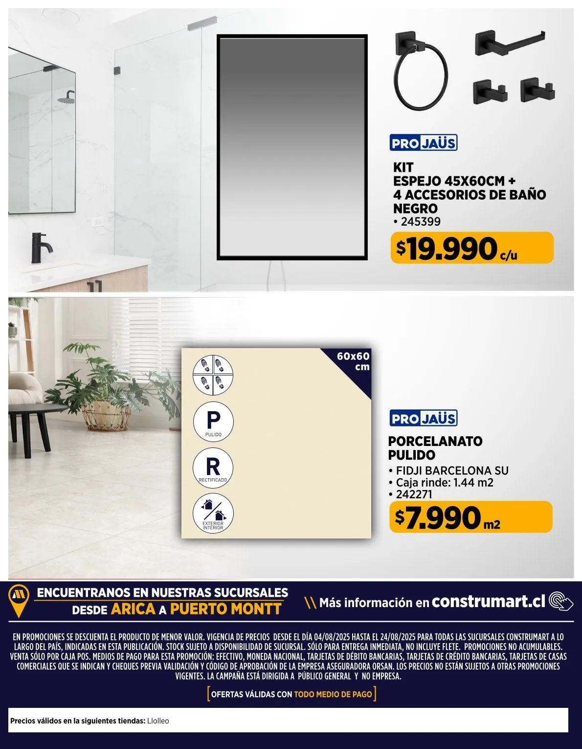 Catálogo de Ofertas en Construmart - Los últimos catálogos 1 de agosto al 31 de agosto 2025 - Página 34