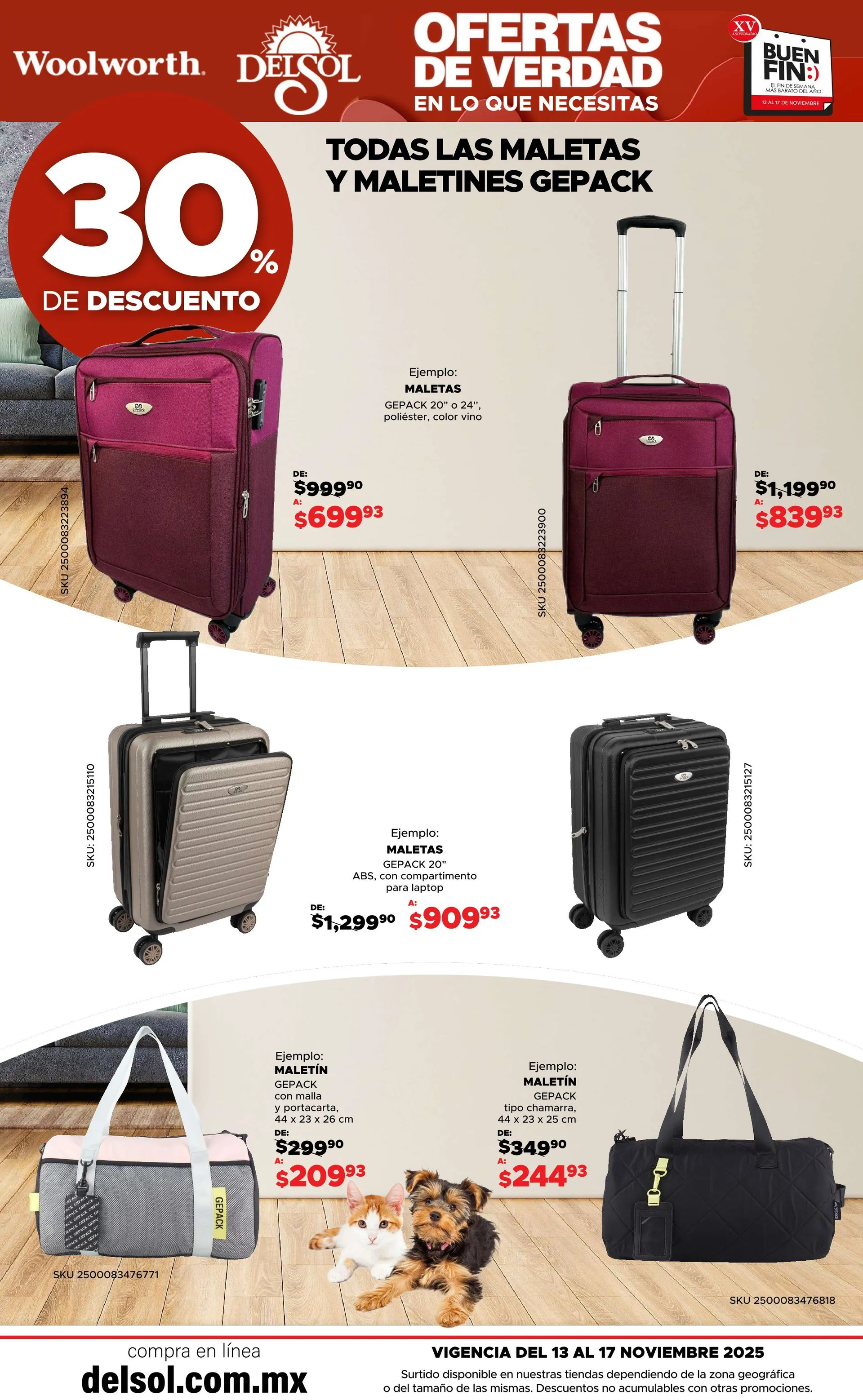 Catálogo de Del sol Ofertas 13 de noviembre al 17 de noviembre 2025 - Pagina 34