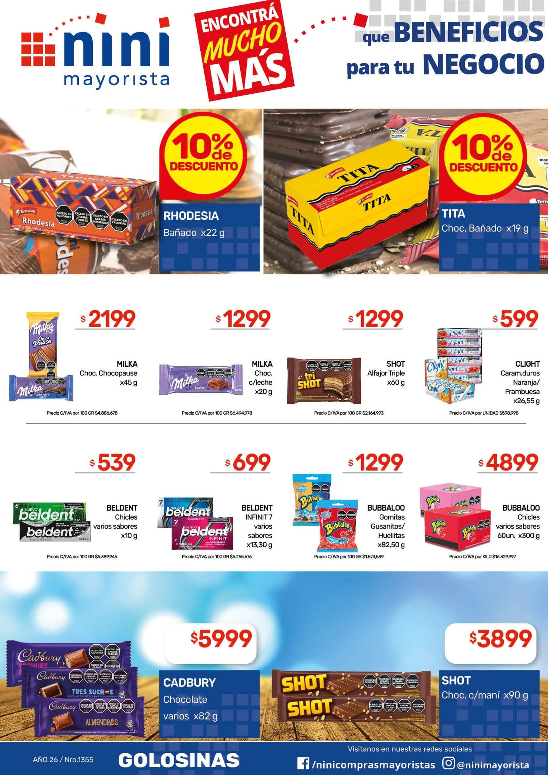 Ofertas de Nini Mayorista Ofertas 13 de abril al 19 de abril 2026 - Página 34 del catálogo