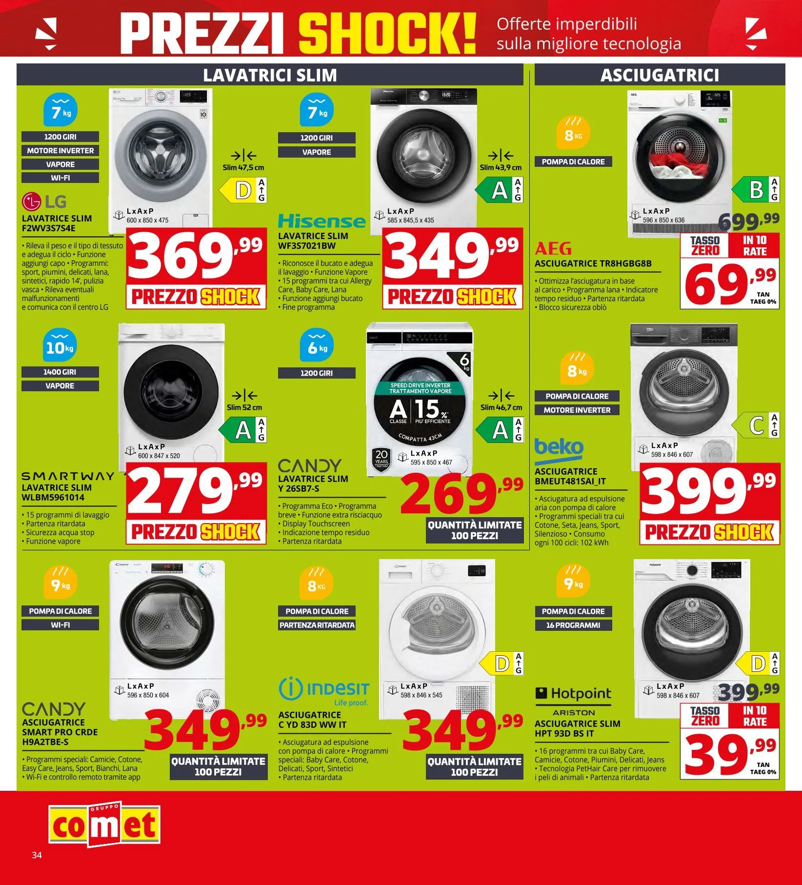  Volantini Comet da 24 aprile a 7 maggio di 2026 - Pagina del volantino 34