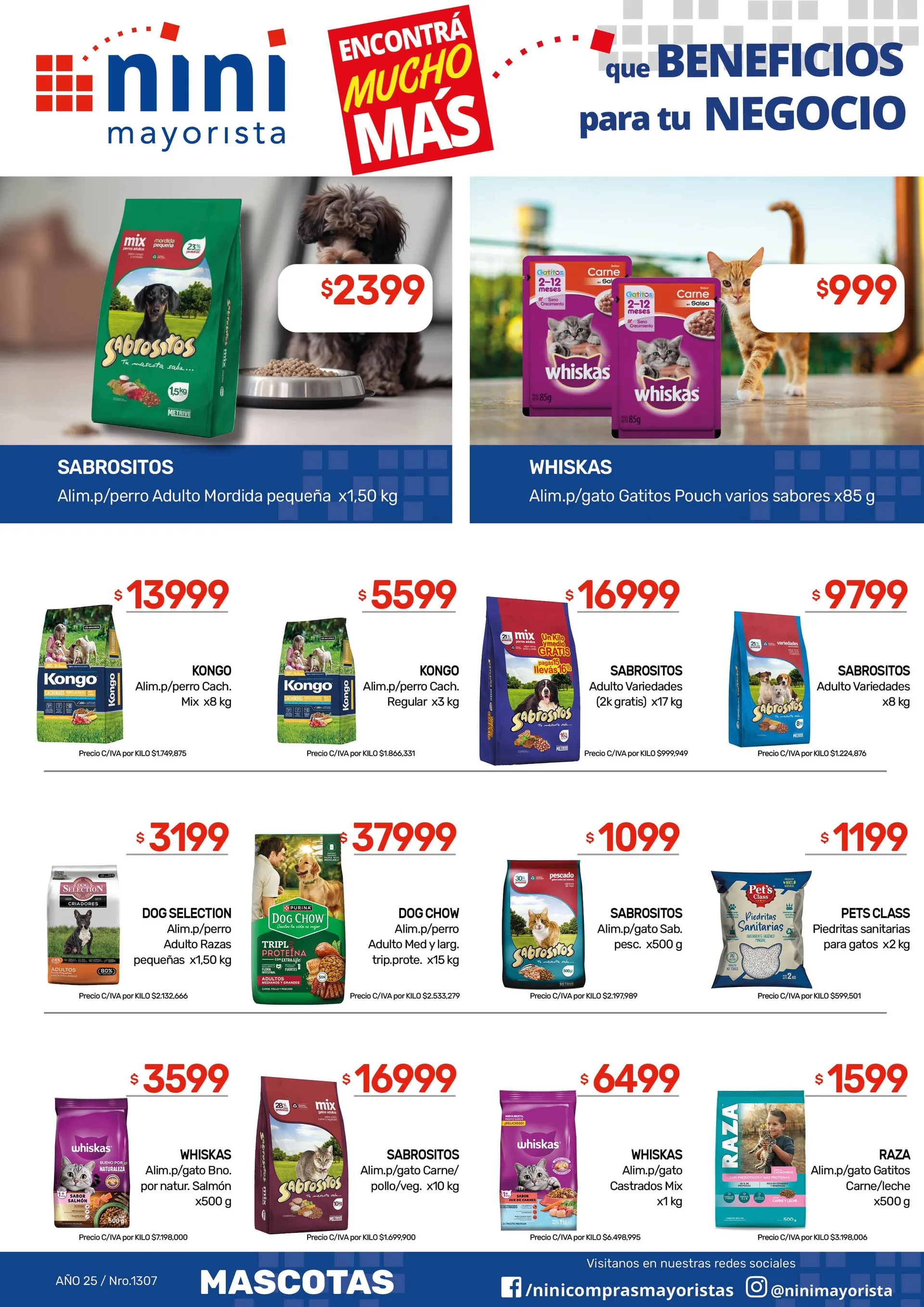 Ofertas de Nini Mayorista Ofertas 12 de mayo al 18 de mayo 2025 - Página 33 del catálogo