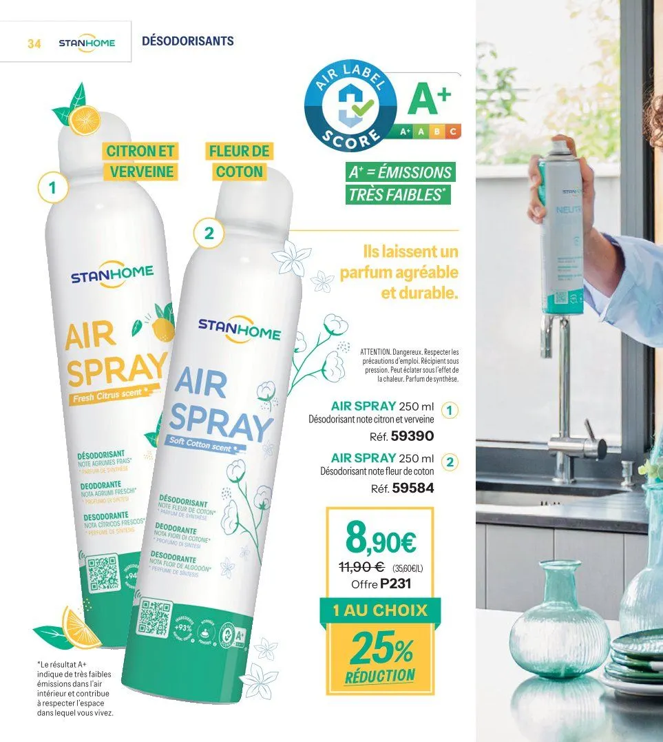 Catalogues Stanhome du 20 octobre au 9 novembre 2025 - Catalogue page 34