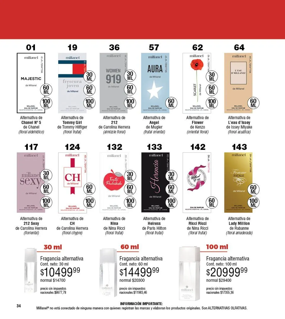 Ofertas de  Ofertas Millanel  27 de abril al 24 de mayo 2026 - Página 34 del catálogo