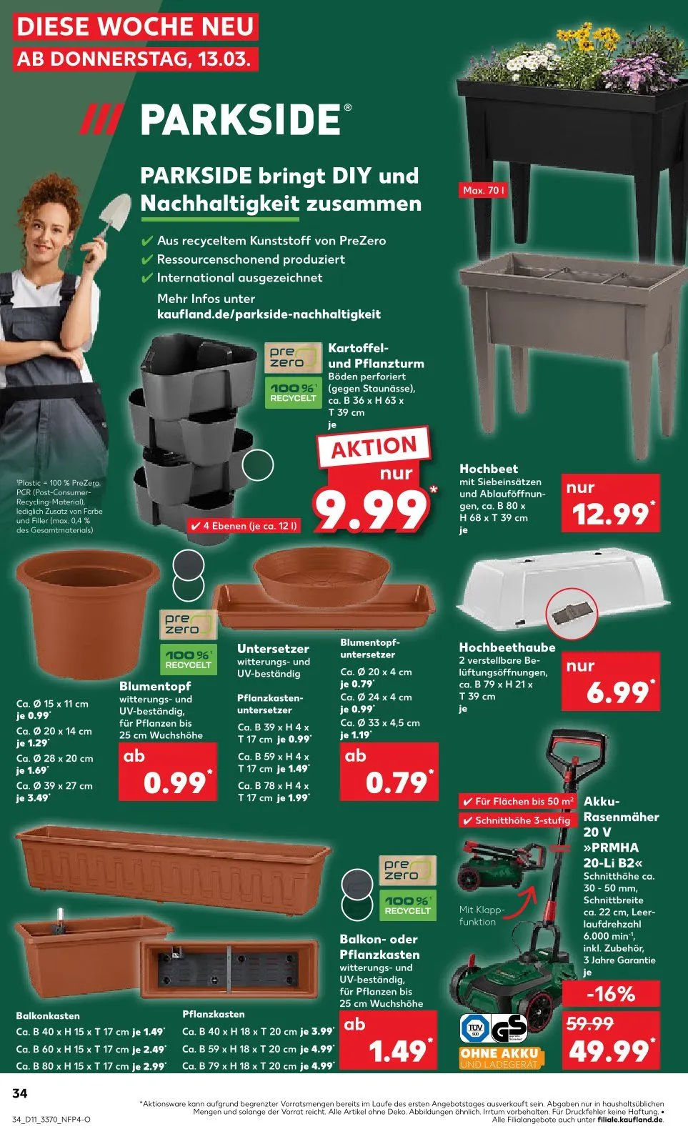 Kaufland Prospekt von 13. März bis 19. März 2025 - Prospekt seite 34