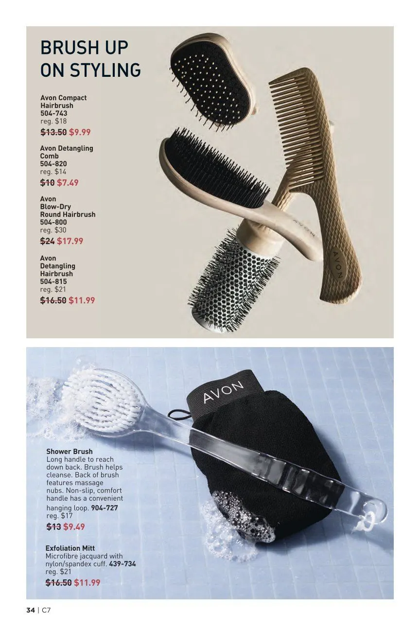 Avon Sales from April 1 to April 30 2026 - flyer page 34