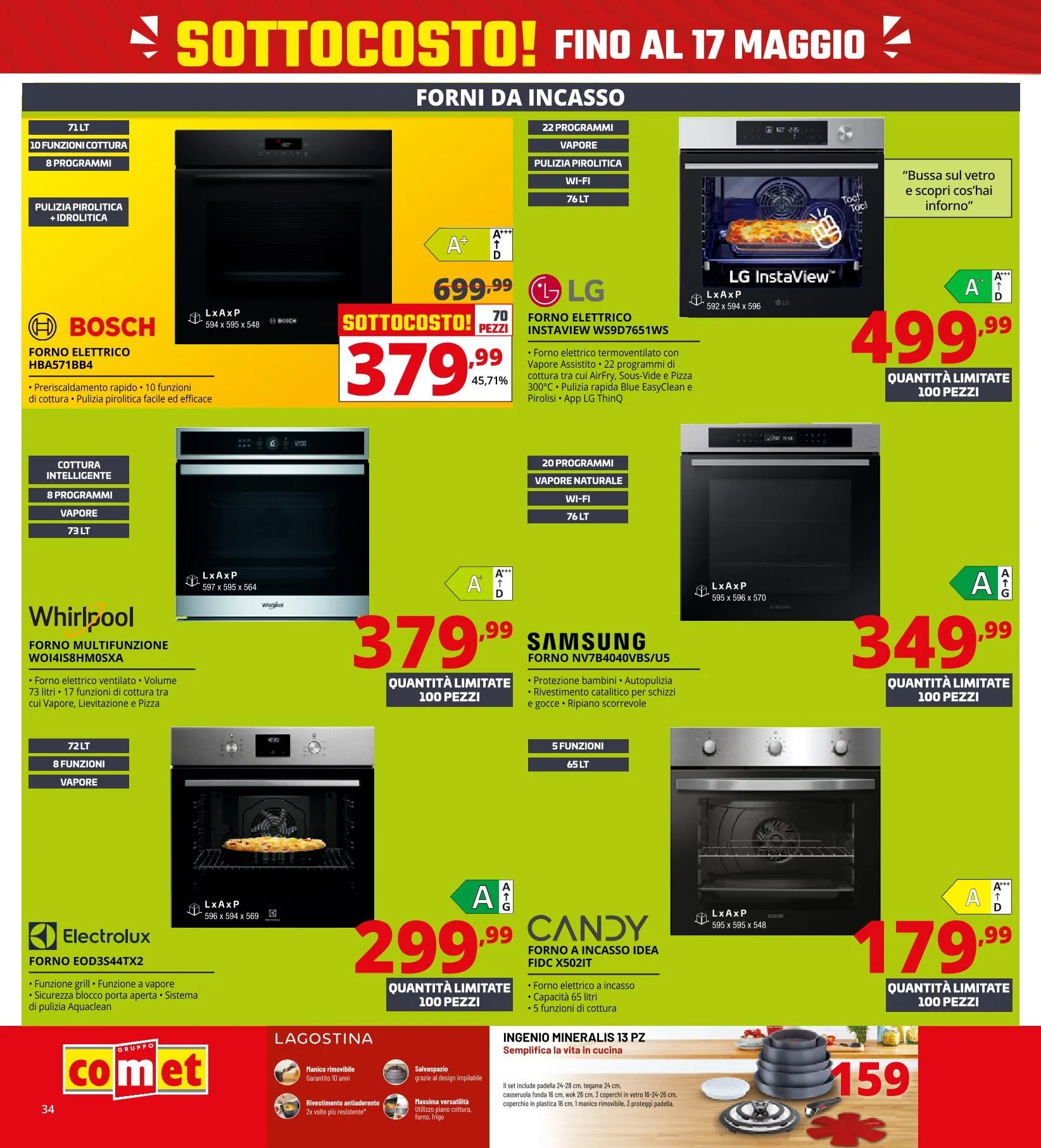 Volantini Comet da 8 maggio a 17 maggio di 2026 - Pagina del volantino 34