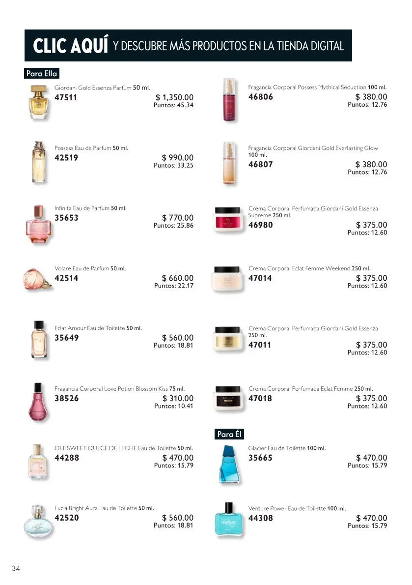 Catálogo de Oriflame Ofertas 11 de julio al 31 de julio 2026 - Pagina 34