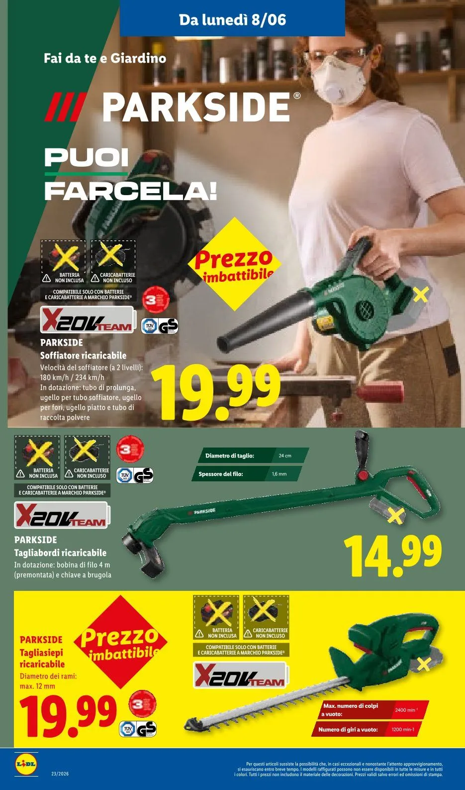 Volantini Lidl da 4 giugno a 10 giugno di 2026 - Pagina del volantino 34
