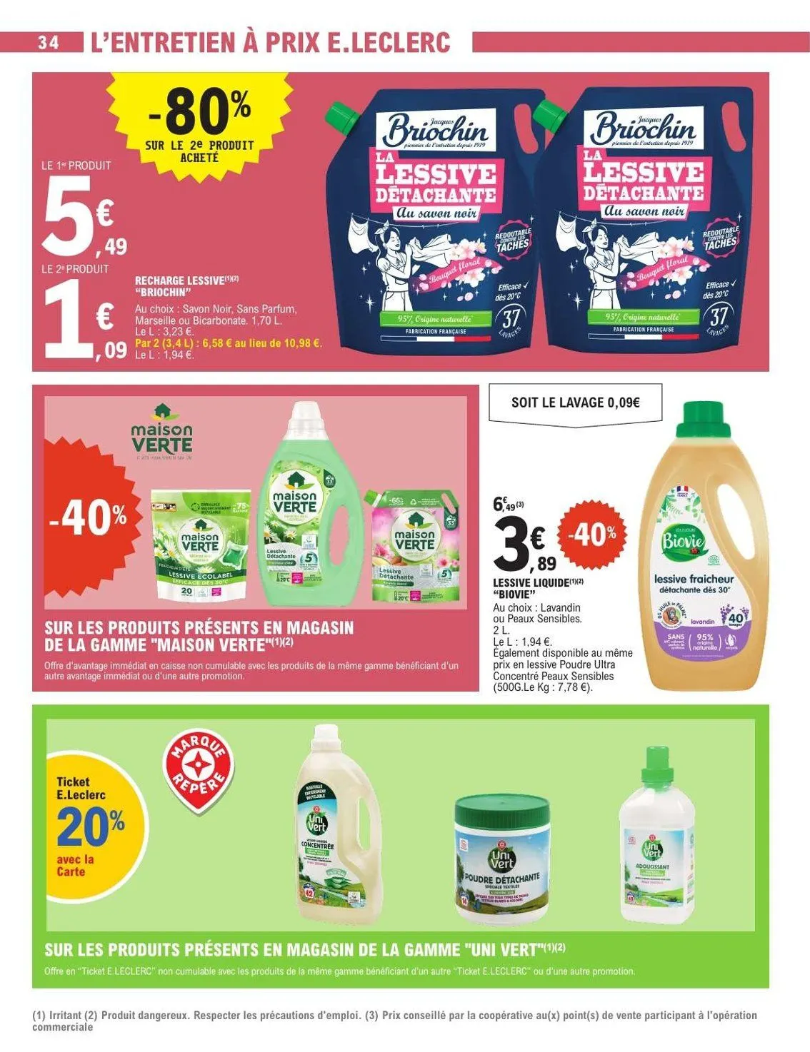 E.Leclerc du 26 décembre au 1 janvier 2026 - Catalogue page 34