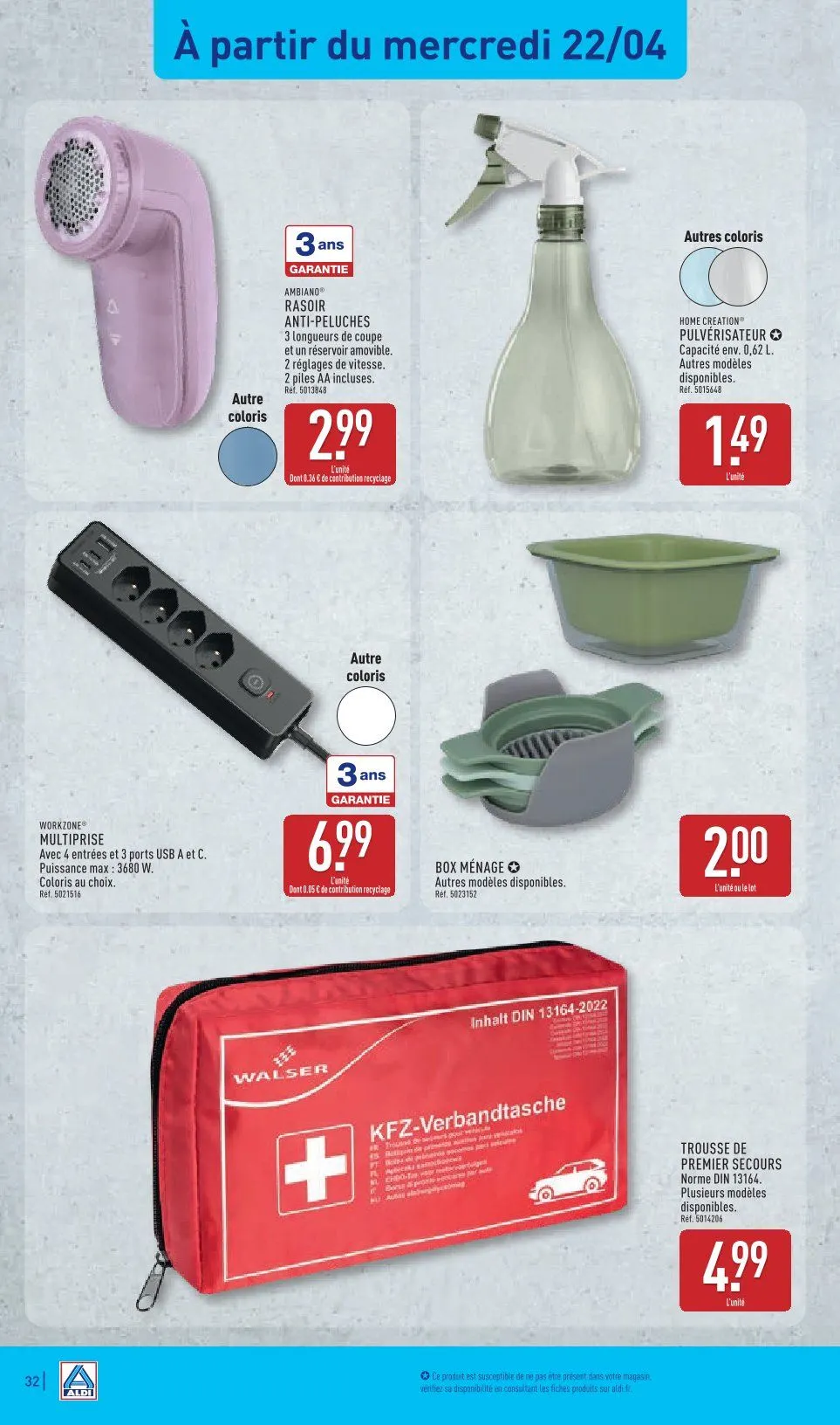 ALDI Catlogue du 21 avril au 27 avril 2026 - Catalogue page 34