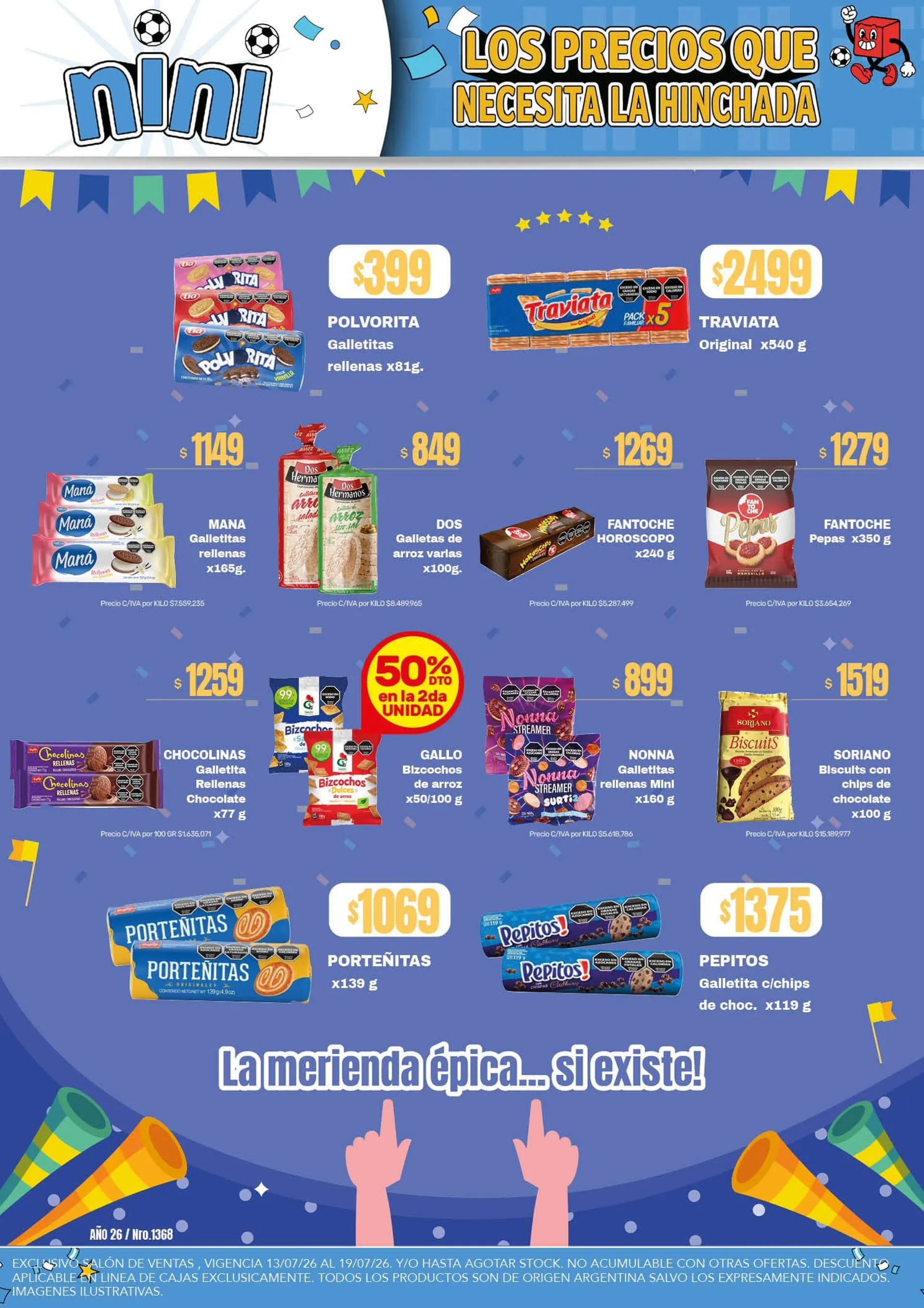 Ofertas de Nini Mayorista Ofertas 13 de julio al 19 de julio 2026 - Página 34 del catálogo