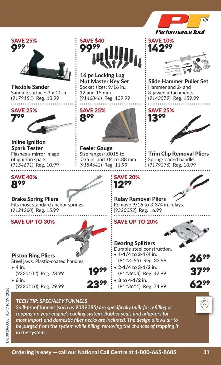Princess Auto Sales from April 7 to April 19 2026 - flyer page 34