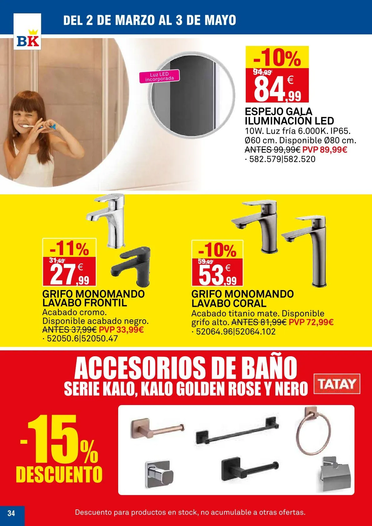 Catálogo de Bricoking Ofertas 2 de marzo al 3 de marzo 2026 - Página 34