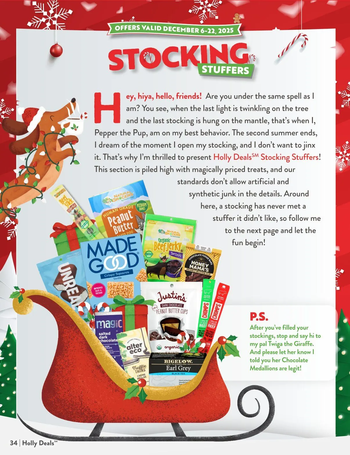 Weekly promotion Natural Grocers Sales spanning from December 6 to December 12 2025 - Page 34 for Catalogue 365