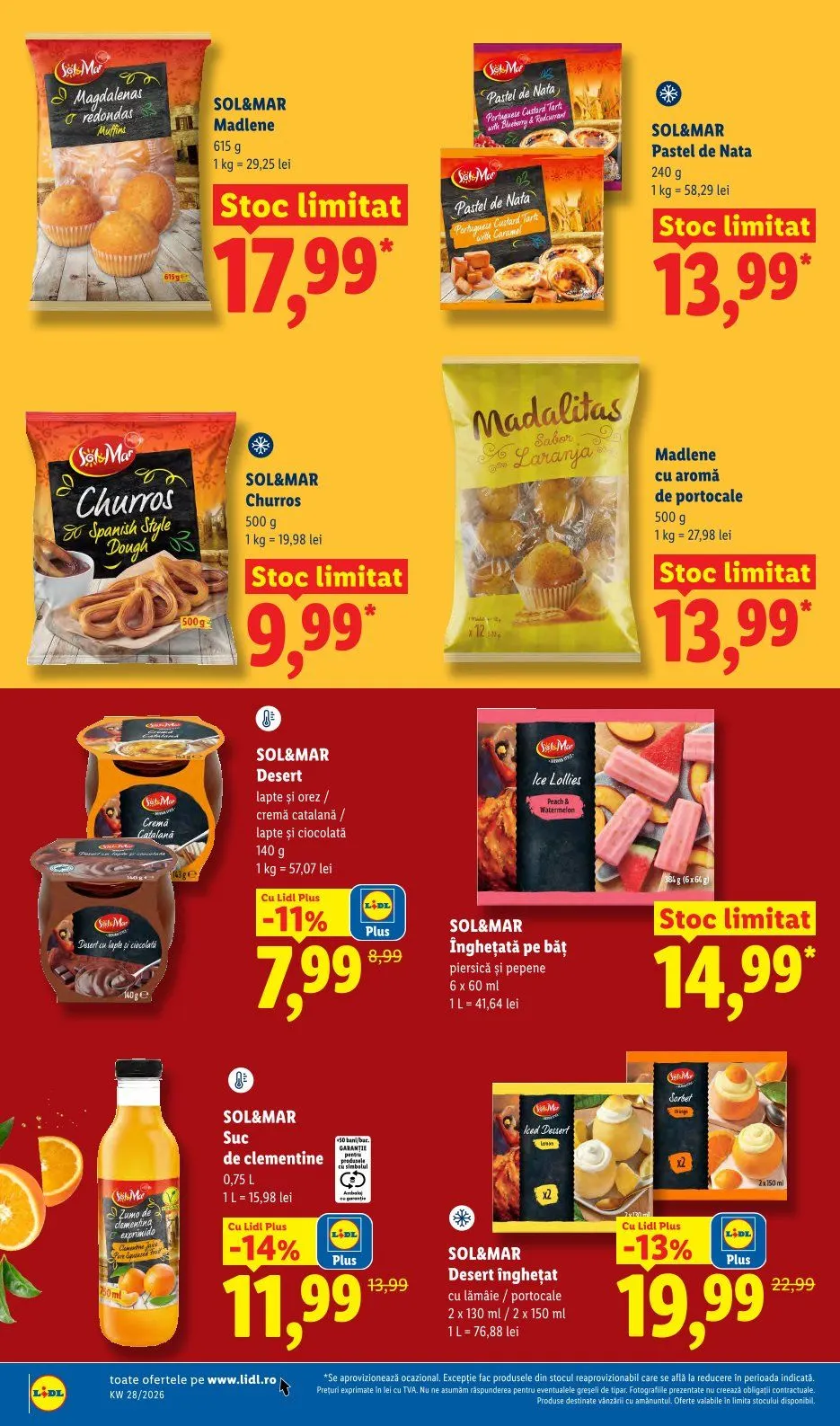Catalog Oferte de neratat Lidl de la 6 iulie până la 12 iulie 2026 - Revista Pagina 34