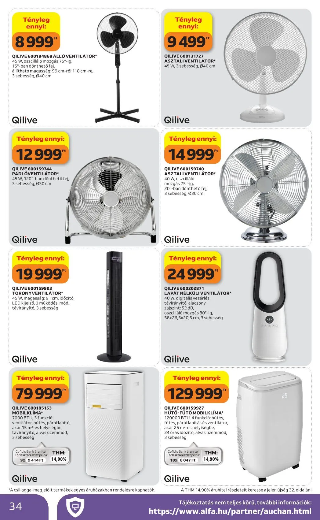 Katalógus Auchan Ajánlatai április 9.-tól április 15.-ig 2026. - Oldal 34