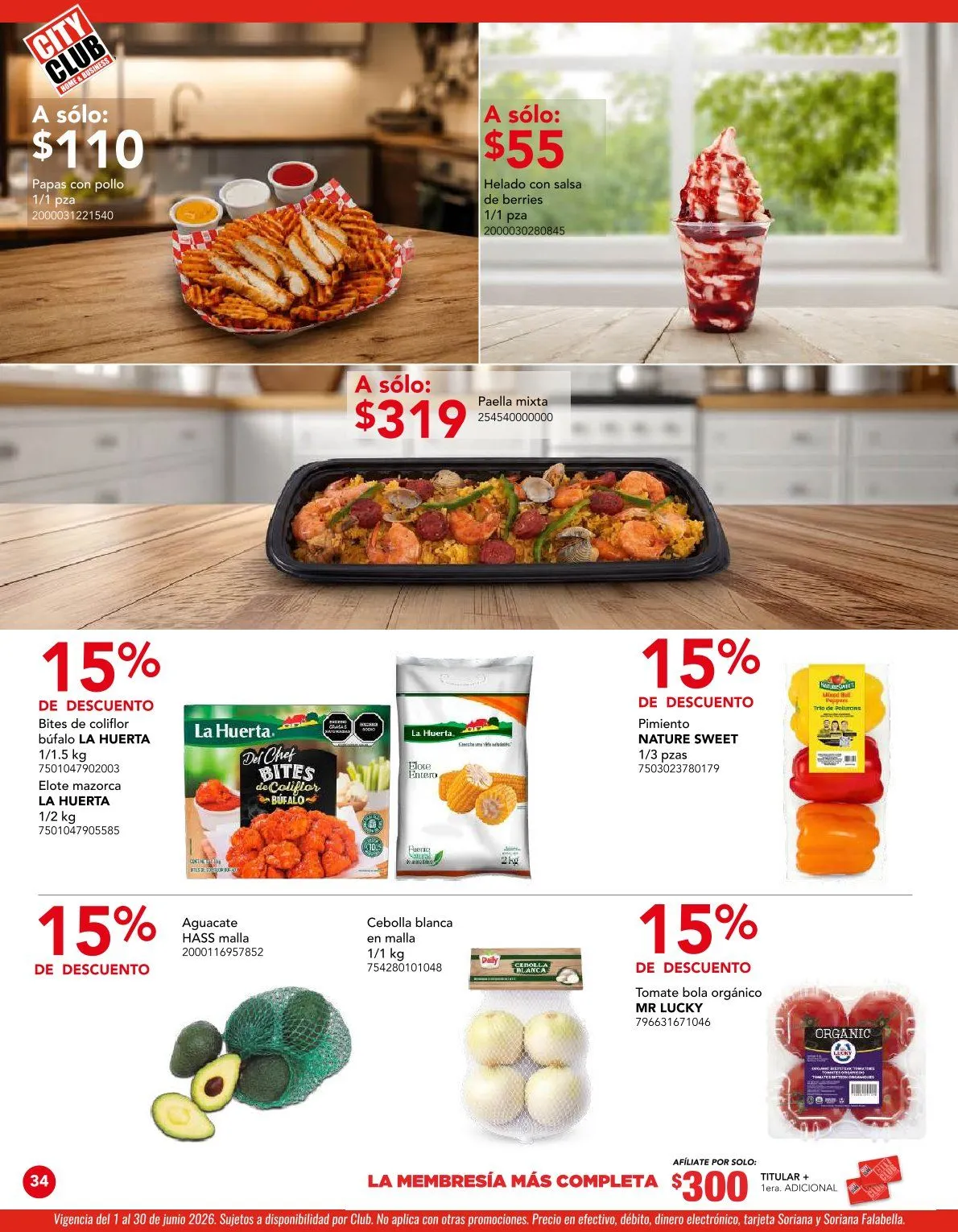 Catálogo de City Club Ofertas 1 de junio al 30 de junio 2026 - Pagina 34