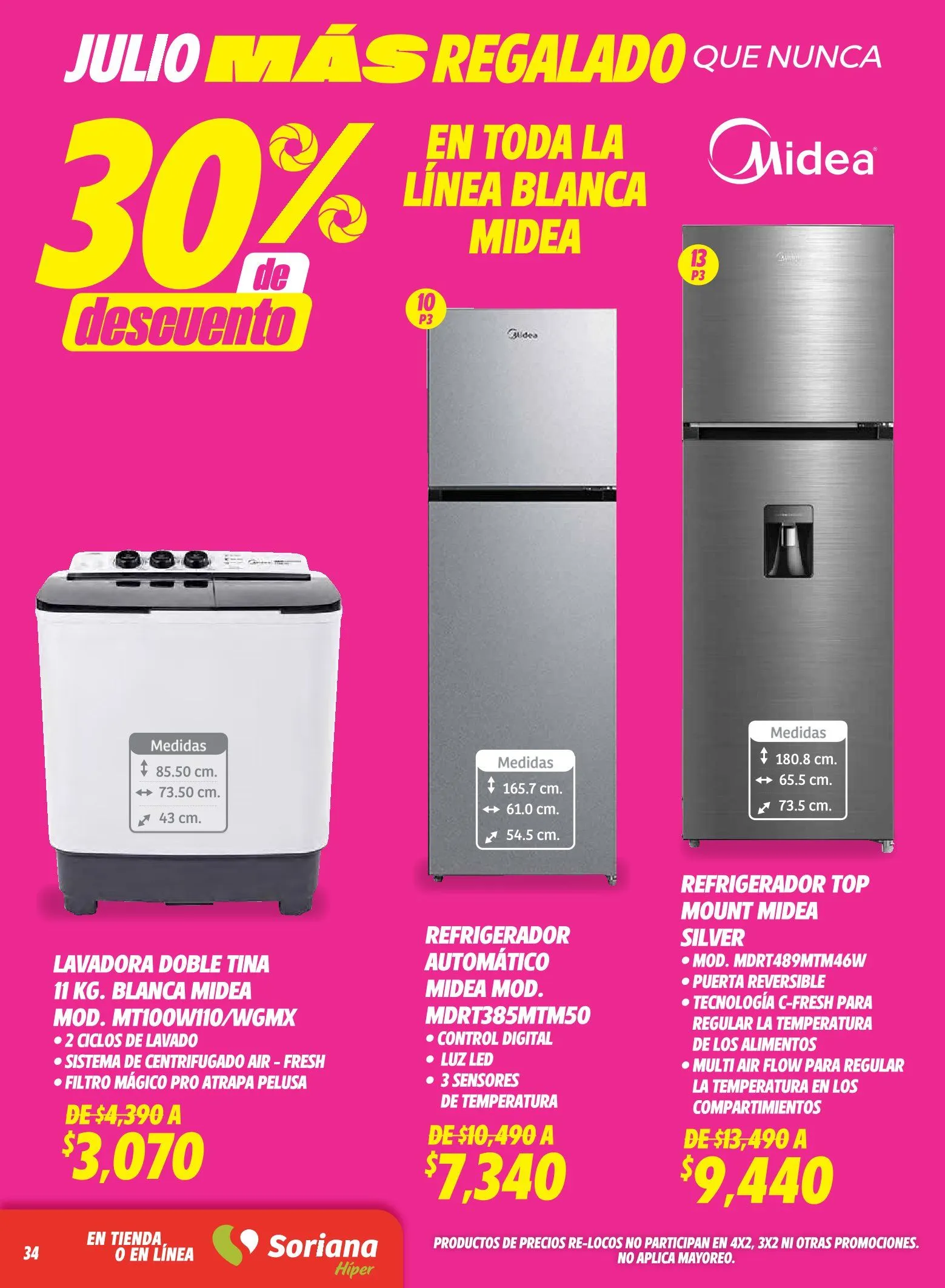 Catálogo de Soriana catálogos y ofertas  25 de julio al 31 de julio 2025 - Pagina 34