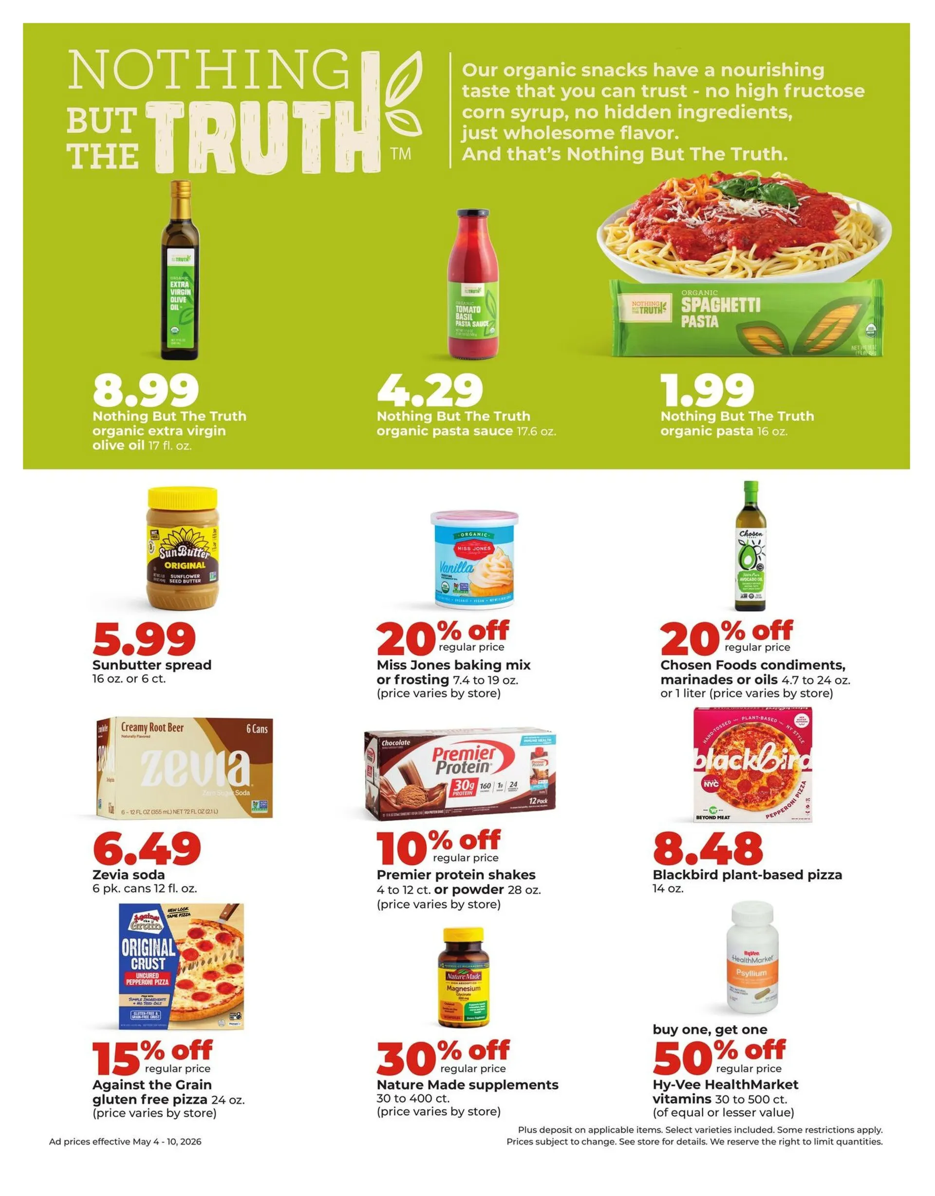 Weekly promotion  HyVee Sales spanning from May 4 to May 10 2026 - Page 33 for Catalogue 365
