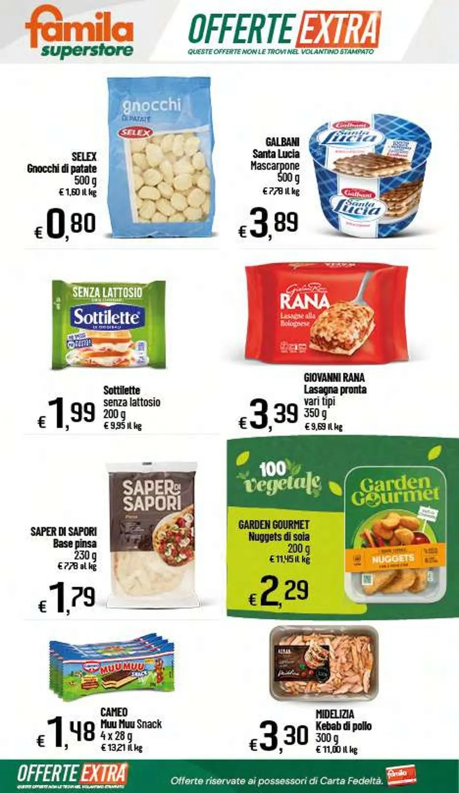  Volantini Famila Superstore da 26 marzo a 4 aprile di 2026 - Pagina del volantino 34