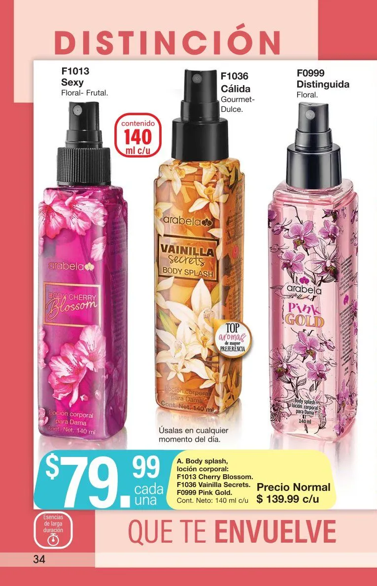 Catálogo de Arabela Catálogo 7 de marzo al 20 de marzo 2025 - Pagina 34