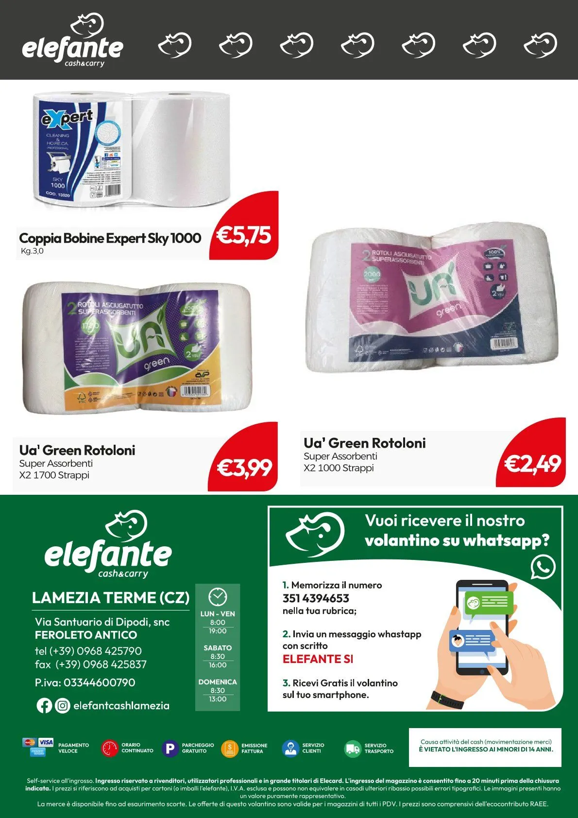 Elefante Cash & Carry Volantino da 16 maggio a 25 maggio di 2025 - Pagina del volantino 34