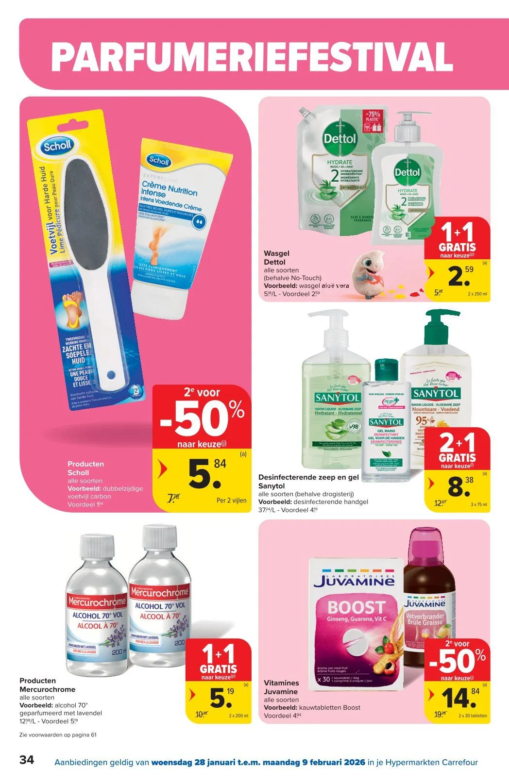 Carrefour folder van 28 januari tot 9 februari 2026 - folder pagina 34