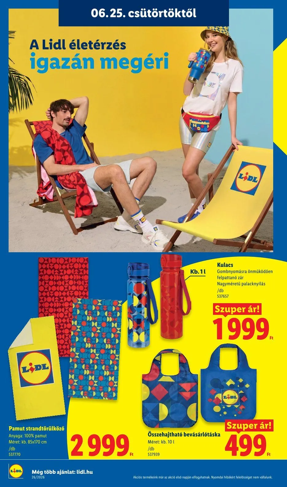 Katalógus Lidl legfrissebb ajánlatai június 25.-tól július 7.-ig 2026. - Oldal 34