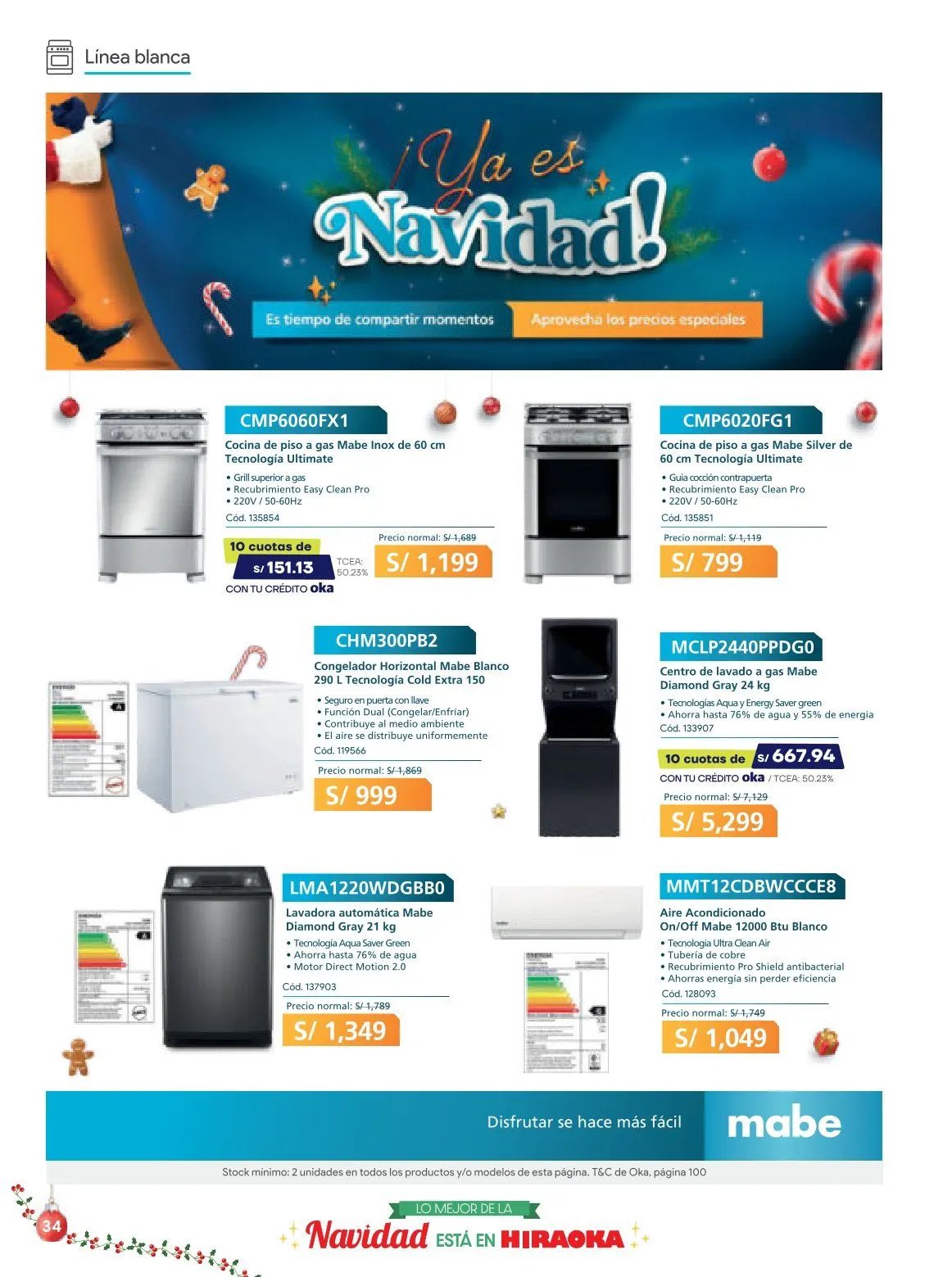 Catalogo de Hiraoka Ofertas 9 de diciembre al 31 de diciembre 2025 - Pag 34