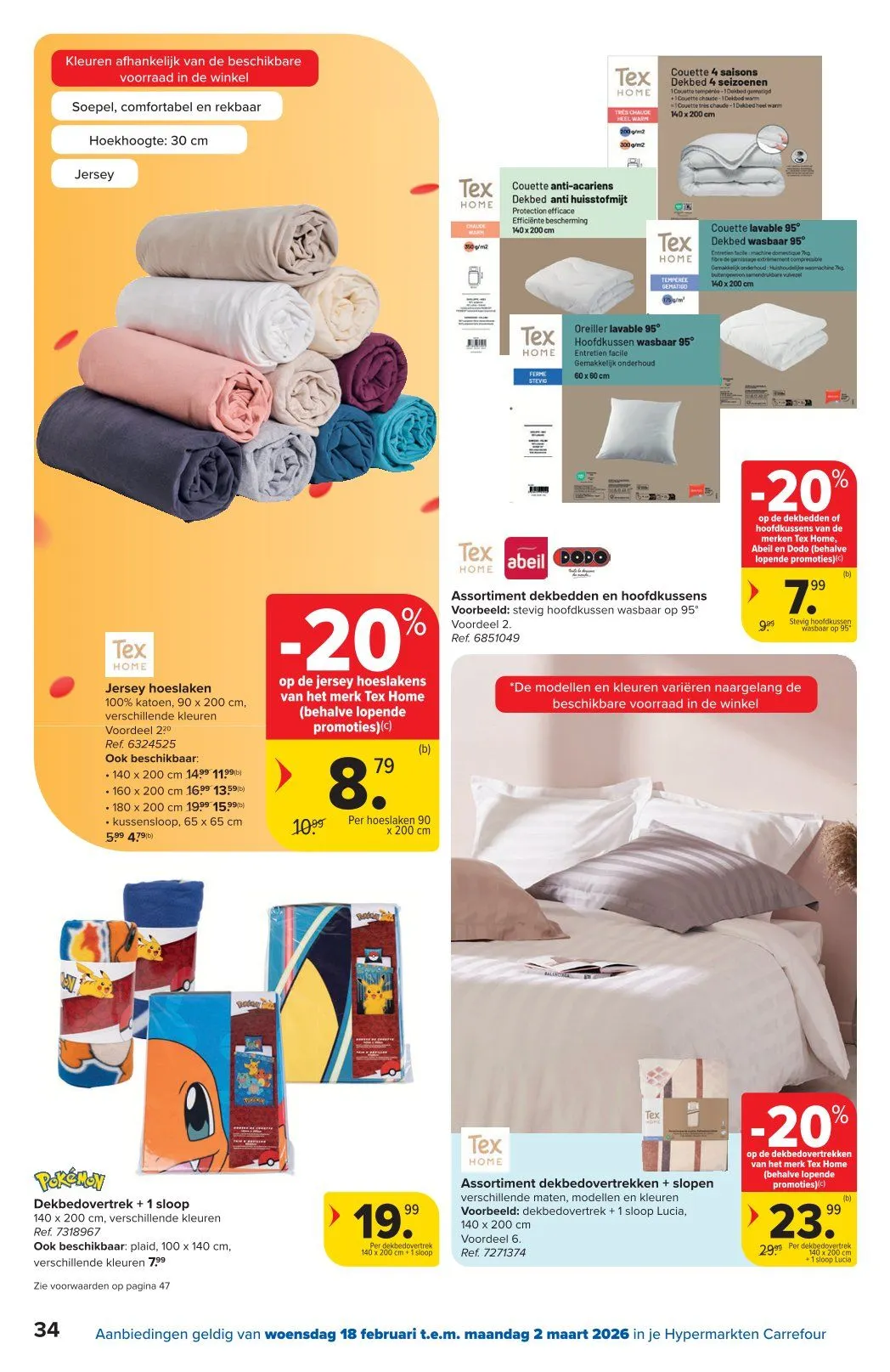 Laatste aanbiedingen in Carrefour folders van 18 februari tot 2 maart 2026 - folder pagina 34