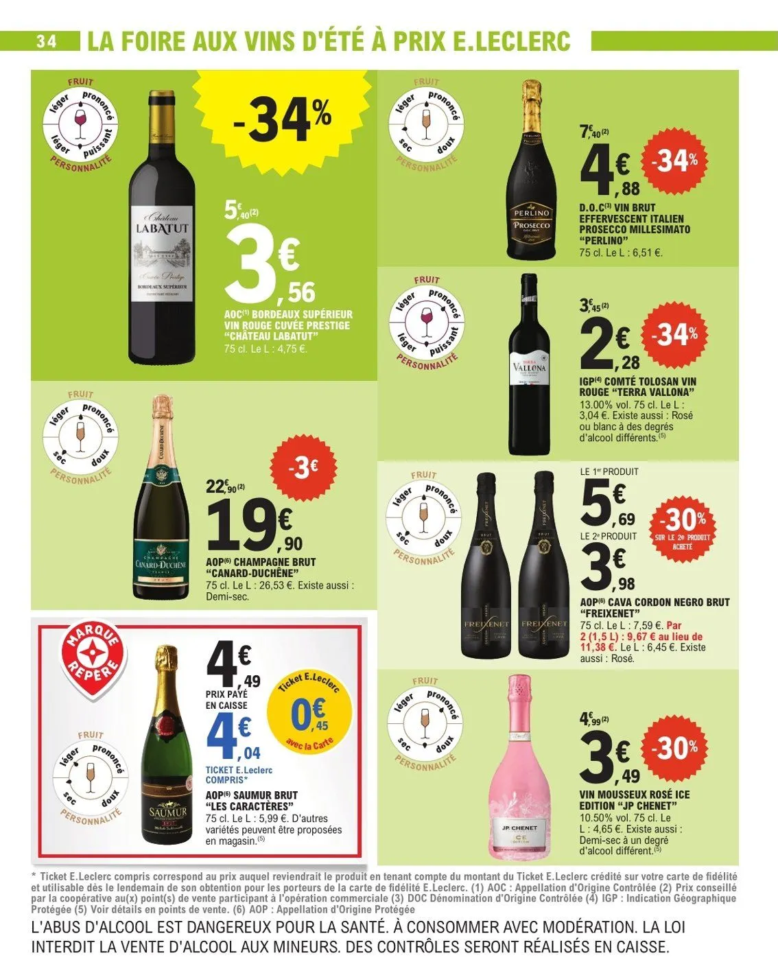 E.Leclerc Catalogue du 17 juillet au 18 juillet 2026 - Catalogue page 34