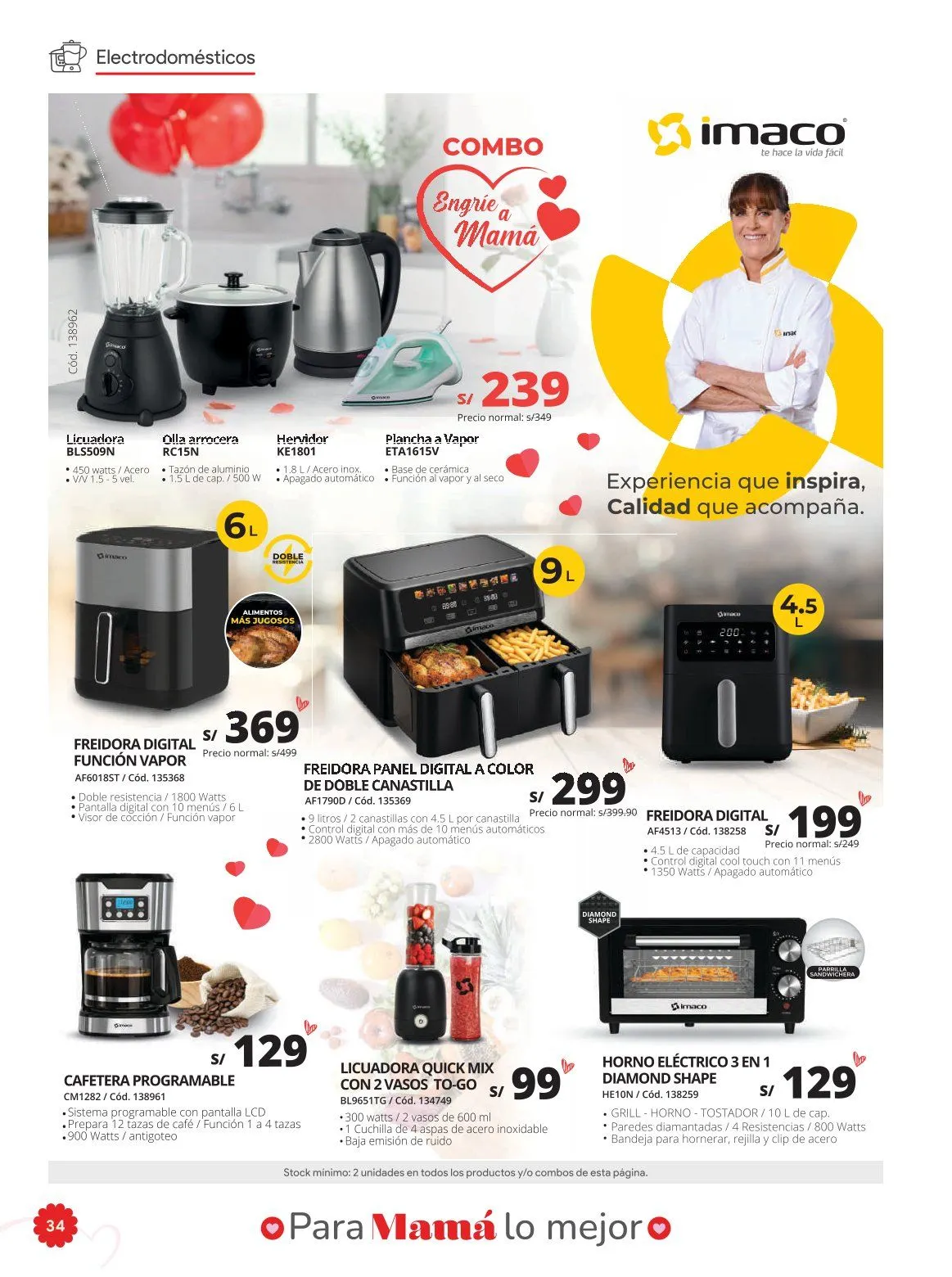 Catalogo de Hiraoka Ofertas 25 de abril al 17 de mayo 2026 - Pag 34