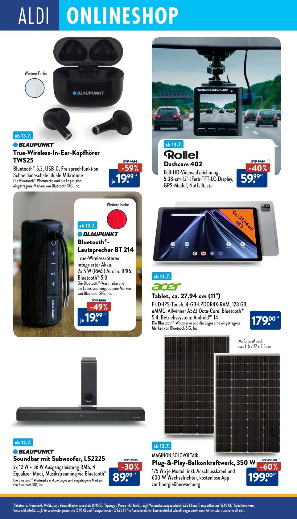 ALDI Nord Prospekte von 14. Juli bis 19. Juli 2025 - Prospekt seite 34