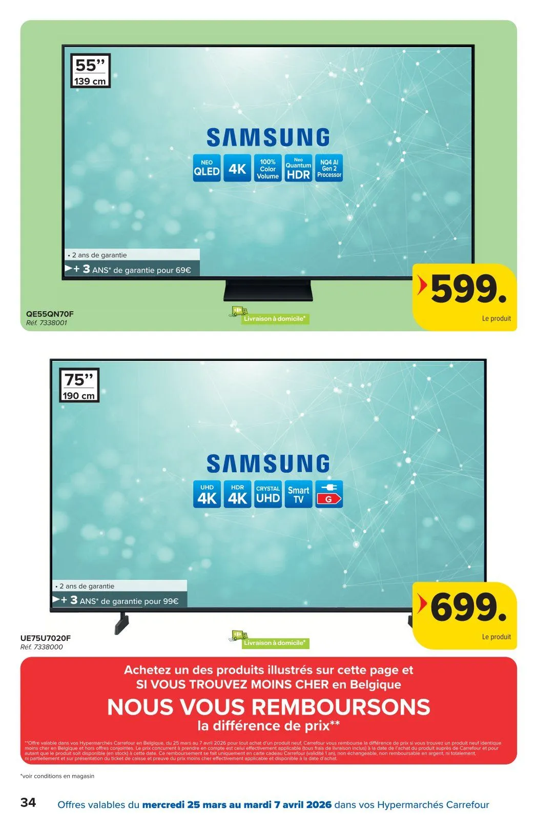 Carrefour folders van 25 maart tot 7 april 2026 - folder pagina 34
