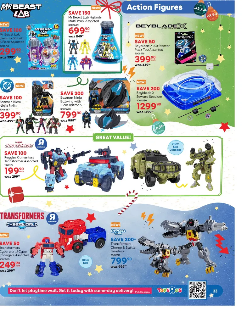 Toys R Us Sales from 23 November to 31 December 2025 - Catalogue Page 33