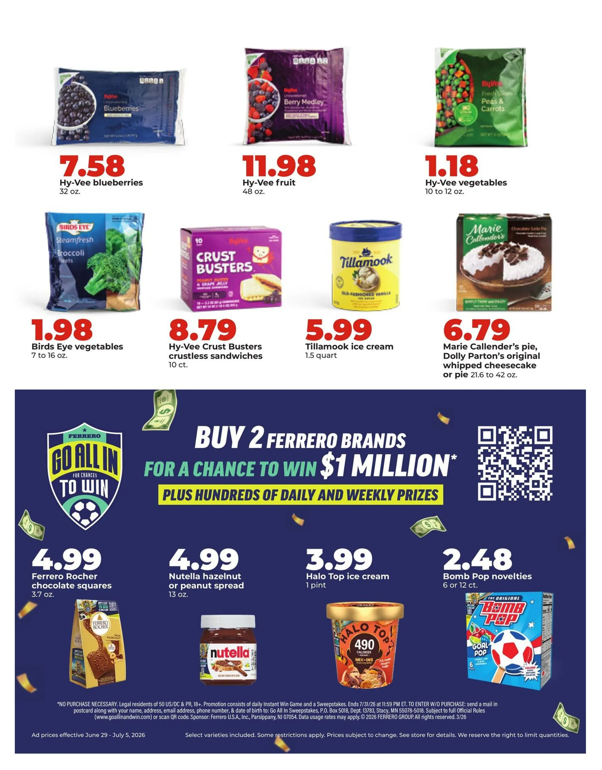 Weekly ad HyVee Sales from June 29 to July 5 2026 - Page 34