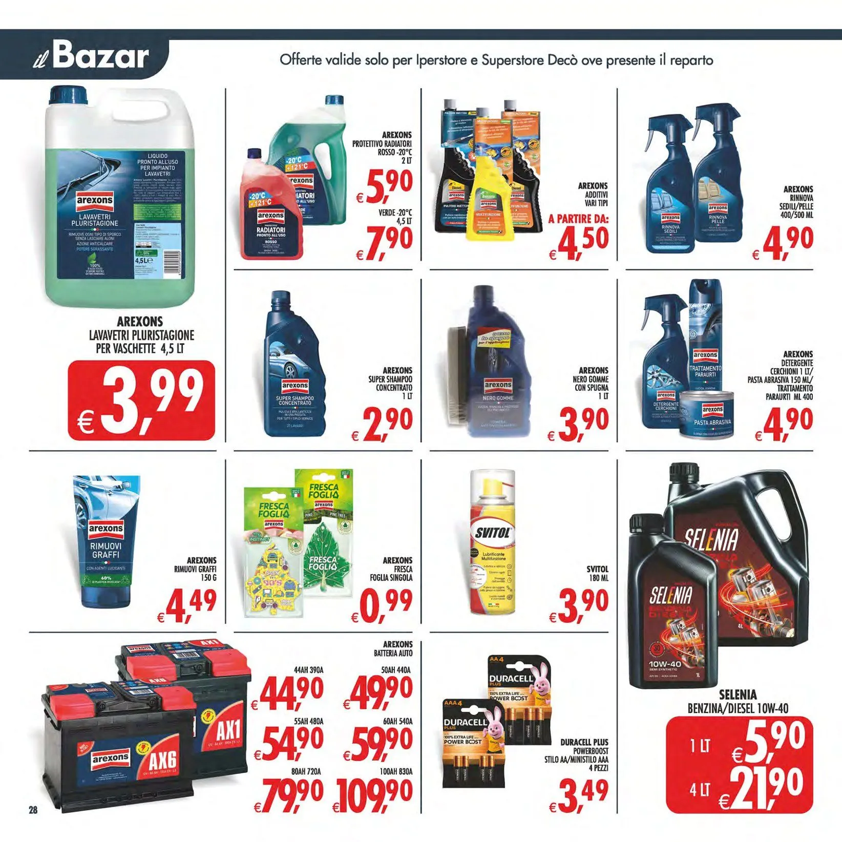 Volantini Deco Supermercati da 7 aprile a 16 aprile di 2026 - Pagina del volantino 34