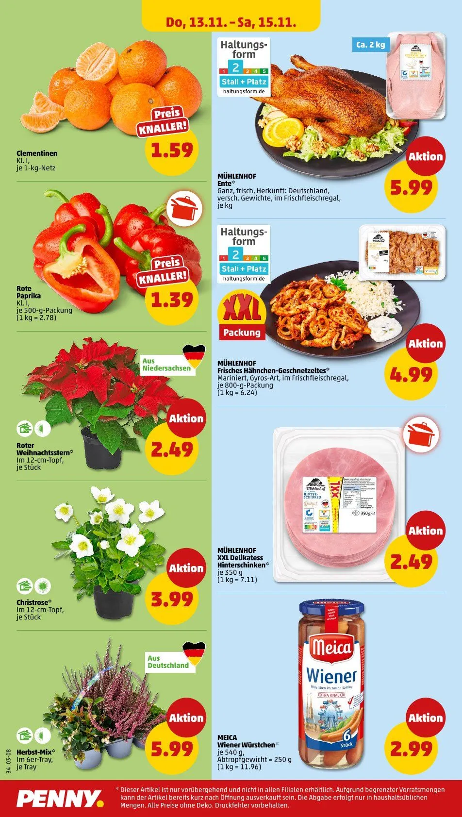 Penny Angebote von 10. November bis 15. November 2025 - Prospekt seite 34