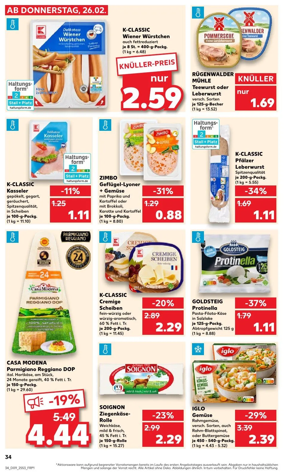 Kaufland Angebote von 27. Februar bis 4. März 2026 - Prospekt seite 34