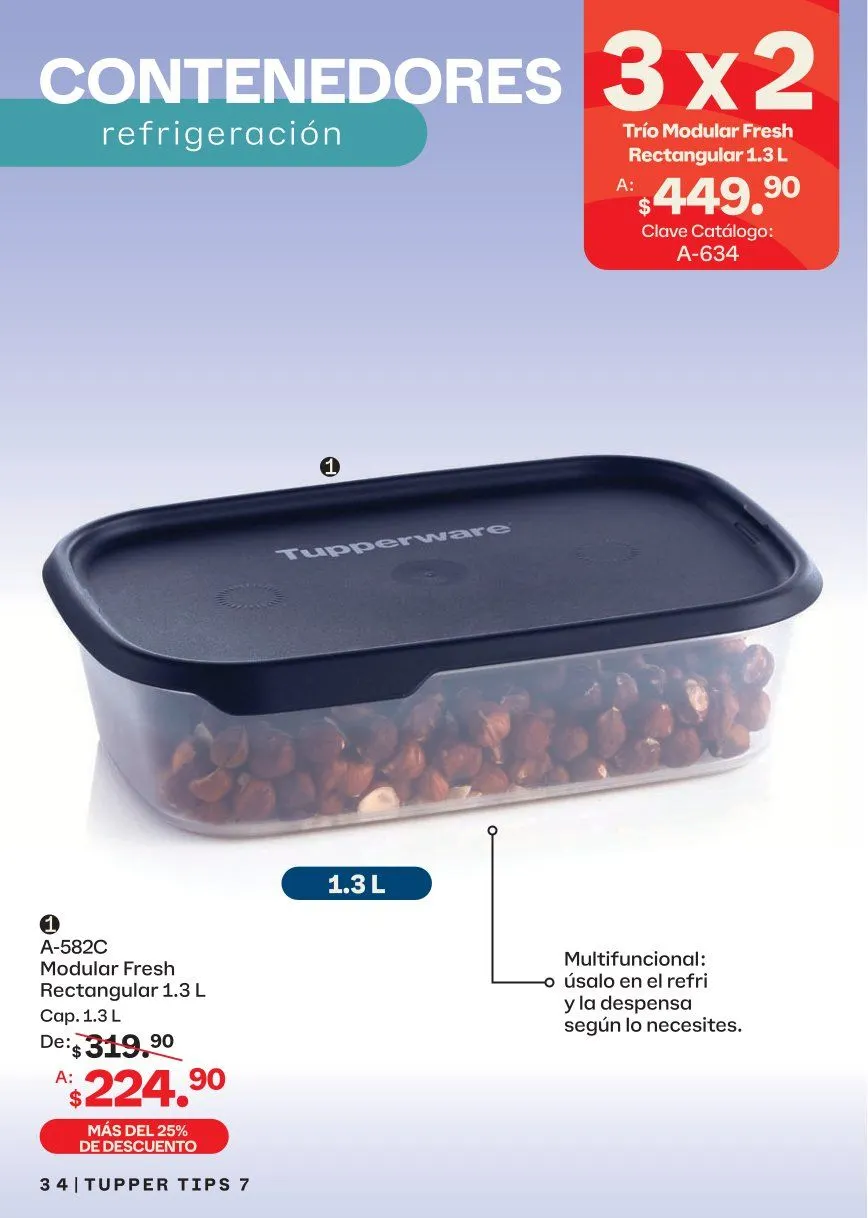 Catálogo de Tupperware Ofertas 15 de junio al 12 de julio 2026 - Pagina 34