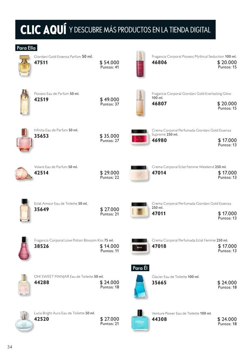 Catálogo de Oriflame Ofertas 11 de julio al 31 de julio 2026 - Página 34