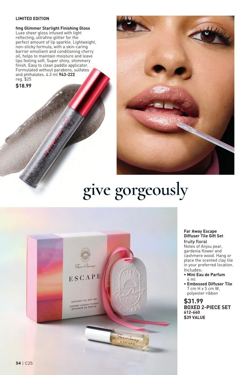 Avon Sales from December 1 to December 31 2025 - flyer page 34