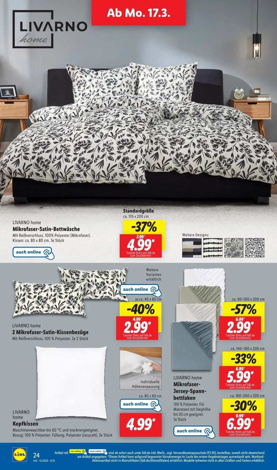 Lidl Prospekt von 17. März bis 22. März 2025 - Prospekt seite 34