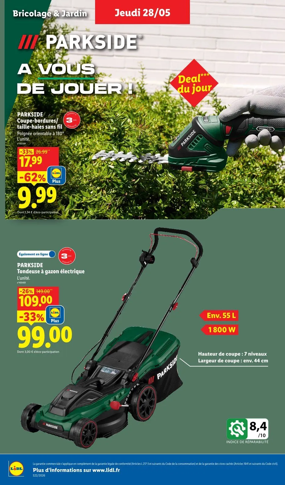 Catalogues Lidl du 28 mai au 3 juin 2026 - Catalogue page 34