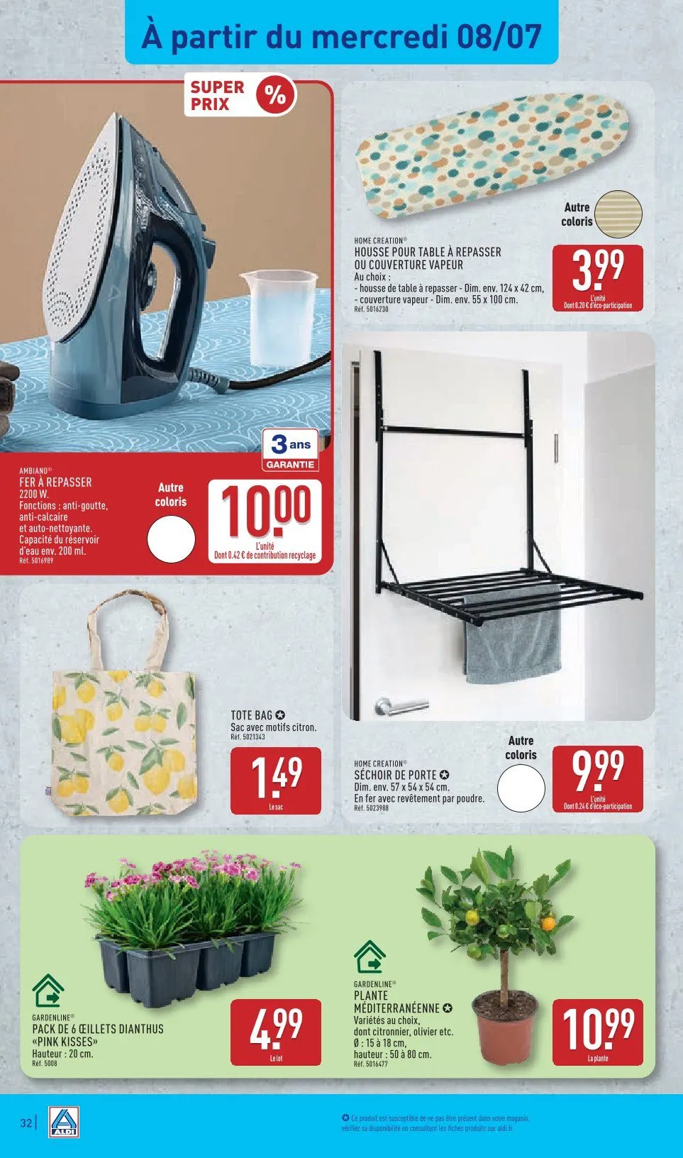 Catalogues ALDI du 7 juillet au 13 juillet 2026 - Catalogue page 34