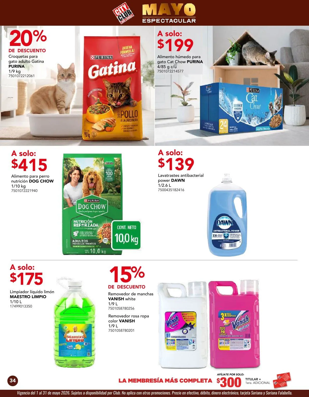 Catálogo de  City Club Sales 1 de mayo al 31 de mayo 2026 - Pagina 34