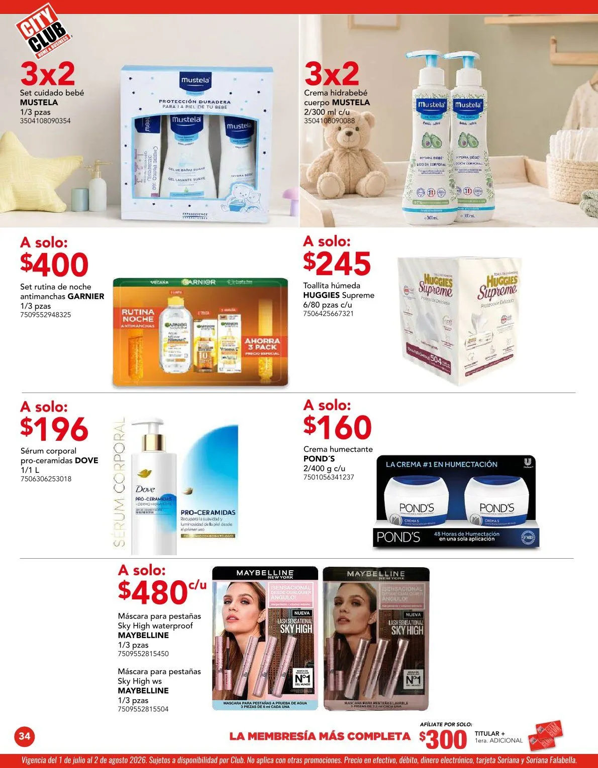 Catálogo de City Club Ofertas 1 de julio al 31 de julio 2026 - Pagina 34