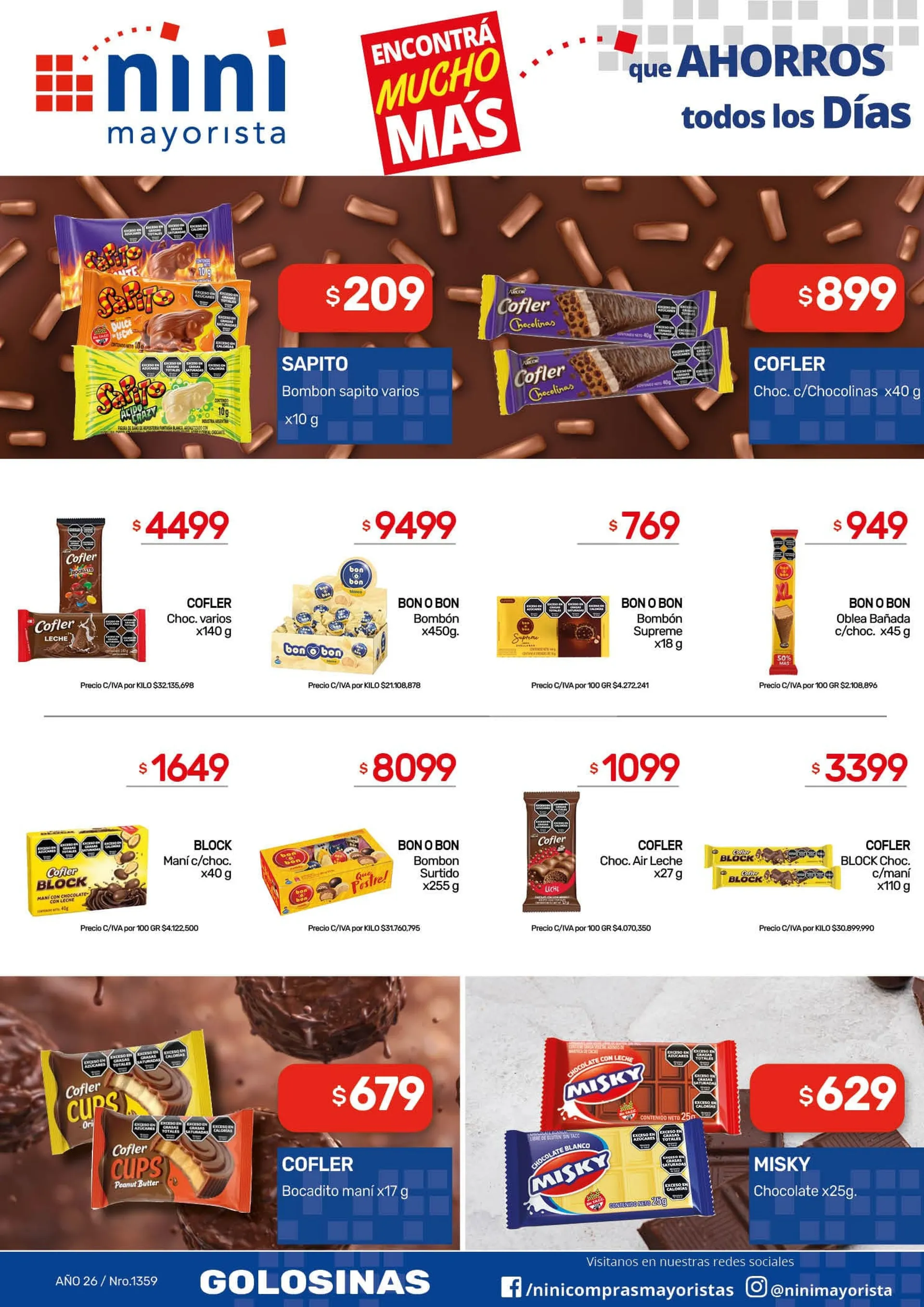Ofertas de Ofertas Nini Mayorista 11 de mayo al 17 de mayo 2026 - Página 34 del catálogo